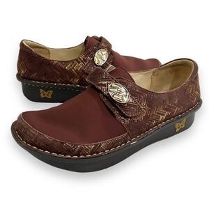 Alegria Dena Dream Fit Brown Clogs EU 38